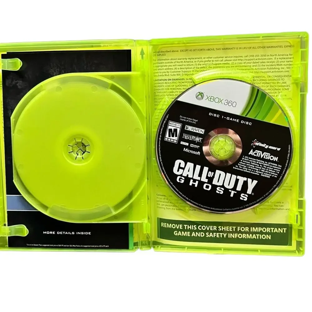 CALL of Duty Ghost Game XBOX 360